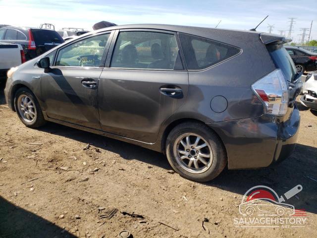 JTDZN3EU0E3292180 2014 TOYOTA PRIUS photo no. 2