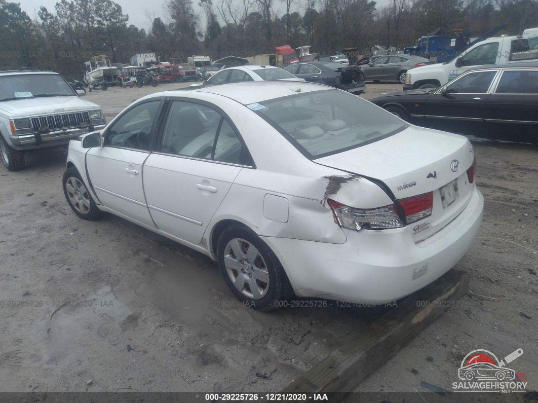 5NPET46C68H313770 2008 HYUNDAI SONATA photo no. 3