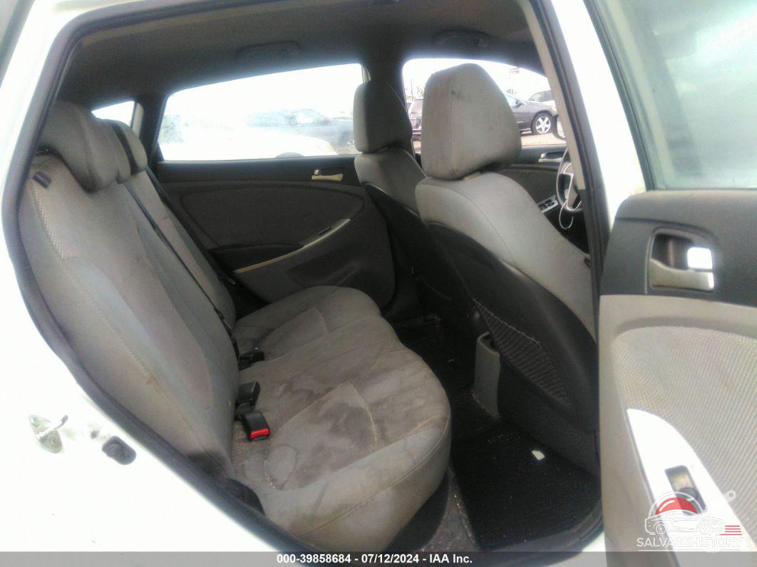 KMHCT5AE3DU118307 2013 HYUNDAI ACCENT photo no. 8