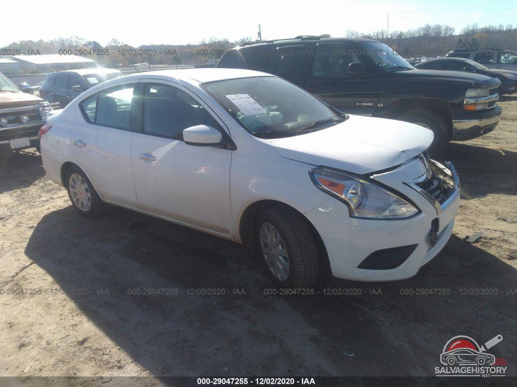 3N1CN7AP8KL814411 2019 NISSAN VERSA SEDAN photo no. 1