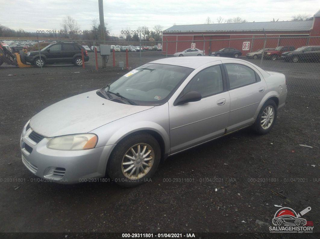1B3EL46X66N277306 2006 DODGE STRATUS SDN photo no. 2