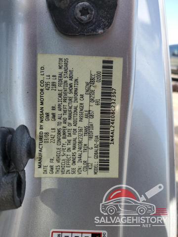 1N4AL24E08C232367 2008 NISSAN ALTIMA photo no. 12