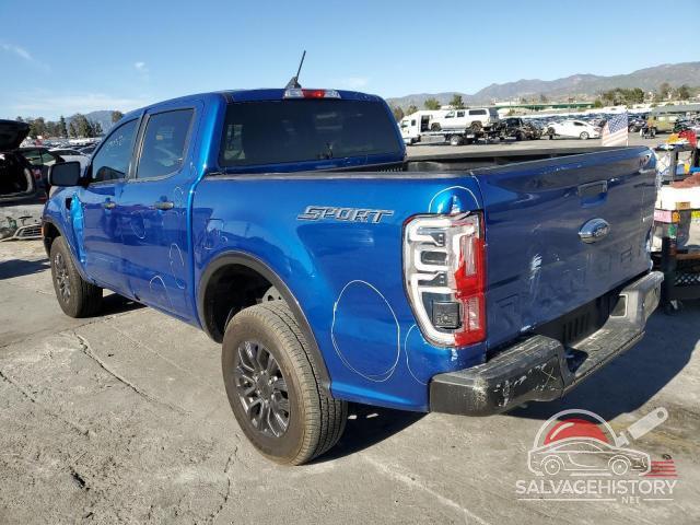 1FTER4EH9KLA15700 2019 FORD RANGER photo no. 2