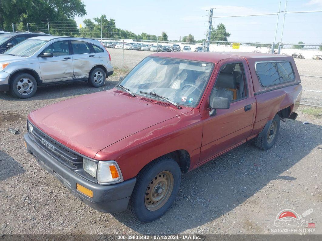 JT4RN81A6M5125382 1991 TOYOTA PICKUP photo no. 2