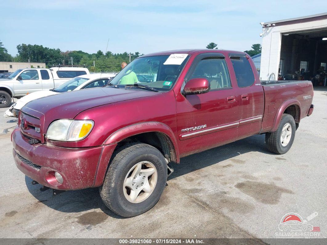 5TBBT48173S341104 2003 TOYOTA TUNDRA photo no. 2