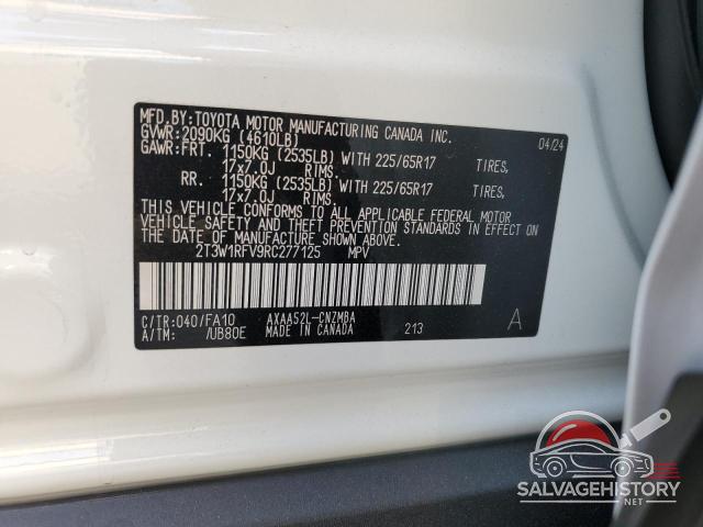 2T3W1RFV9RC277125 2024 TOYOTA RAV4 photo no. 12