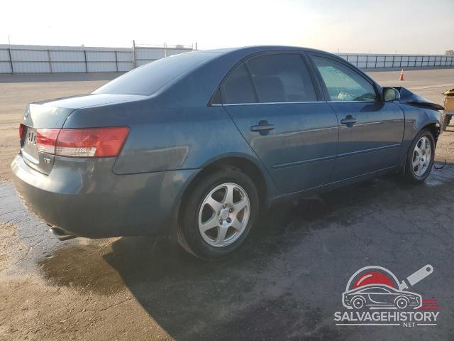 5NPEU46F16H008665 2006 HYUNDAI SONATA photo no. 3