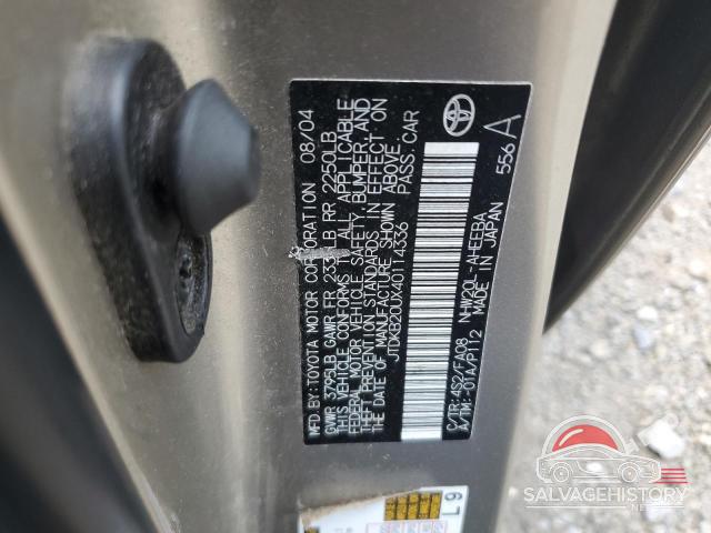 JTDKB20UX40114336 2004 TOYOTA PRIUS photo no. 13