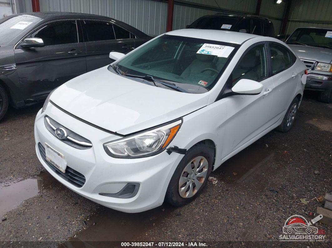 KMHCT4AE0HU367325 2017 HYUNDAI ACCENT photo no. 2