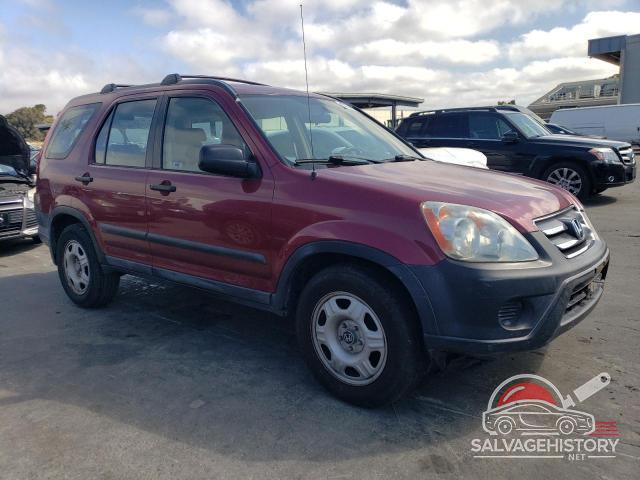 SHSRD68595U308445 2005 HONDA CRV photo no. 4