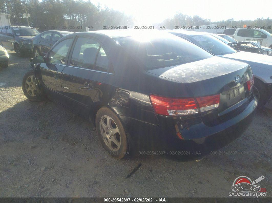5NPEU46F96H113034 2006 HYUNDAI SONATA photo no. 3