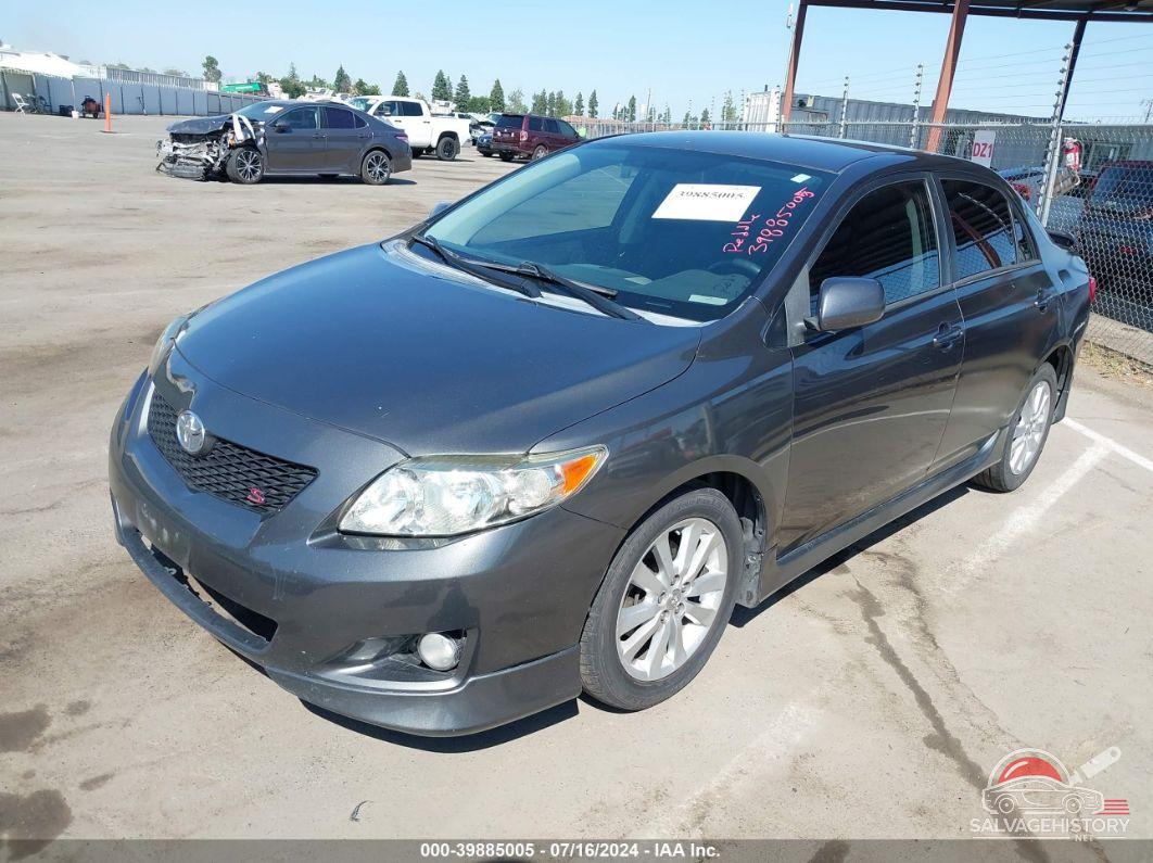 1NXBU4EE1AZ320880 2010 TOYOTA COROLLA photo no. 2