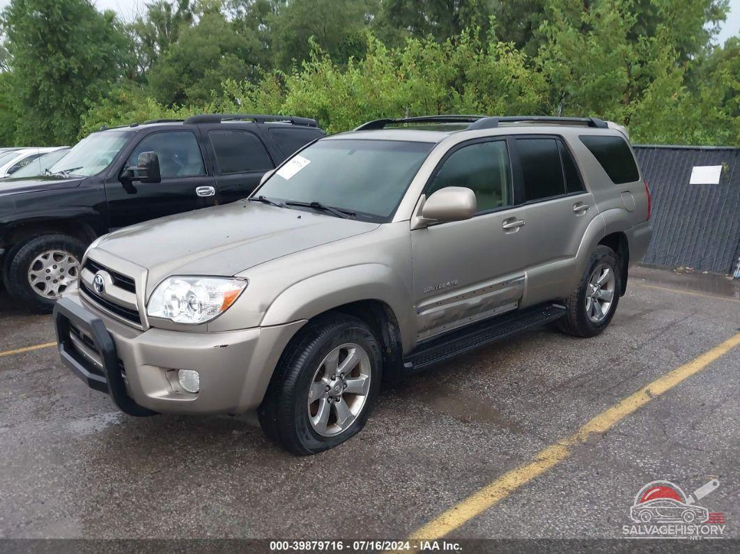 JTEBU17R260096998 2006 TOYOTA 4RUNNER photo no. 2
