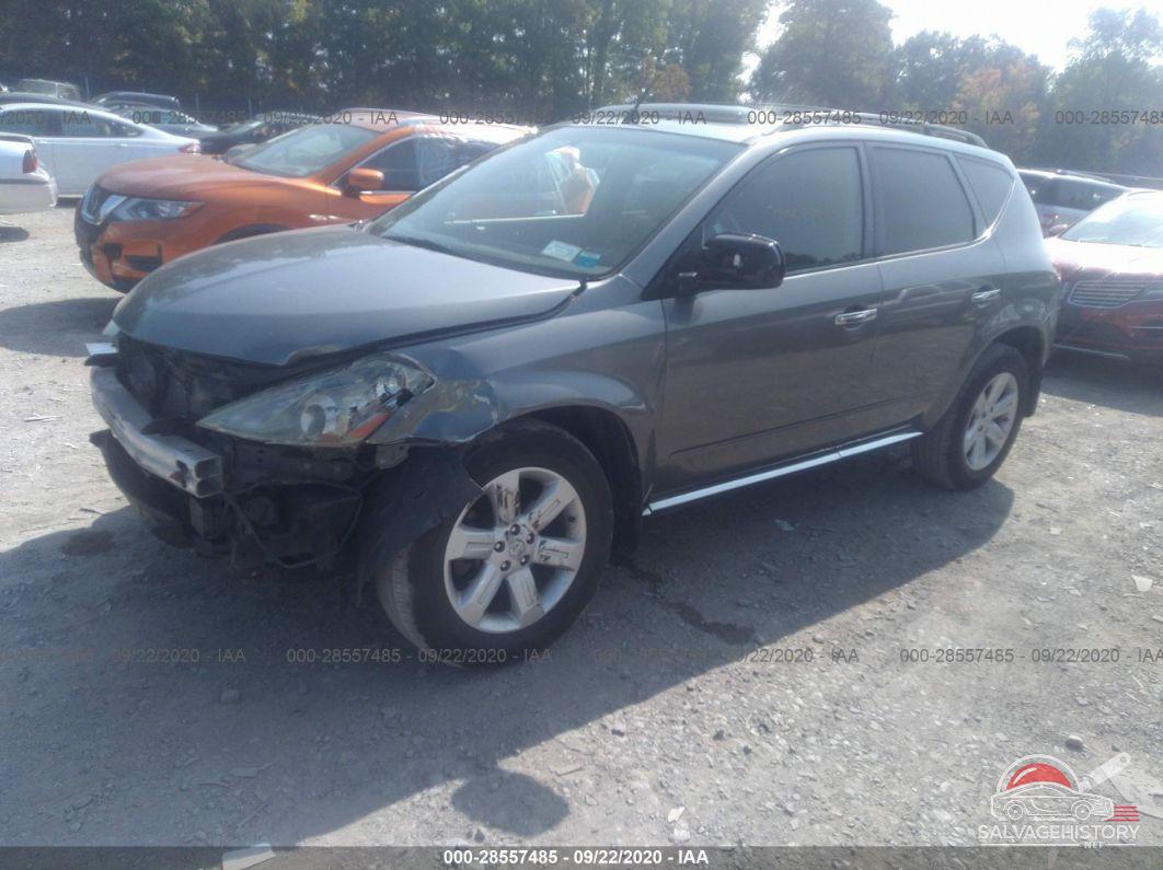 JN8AZ08W97W666126 2007 NISSAN MURANO photo no. 2