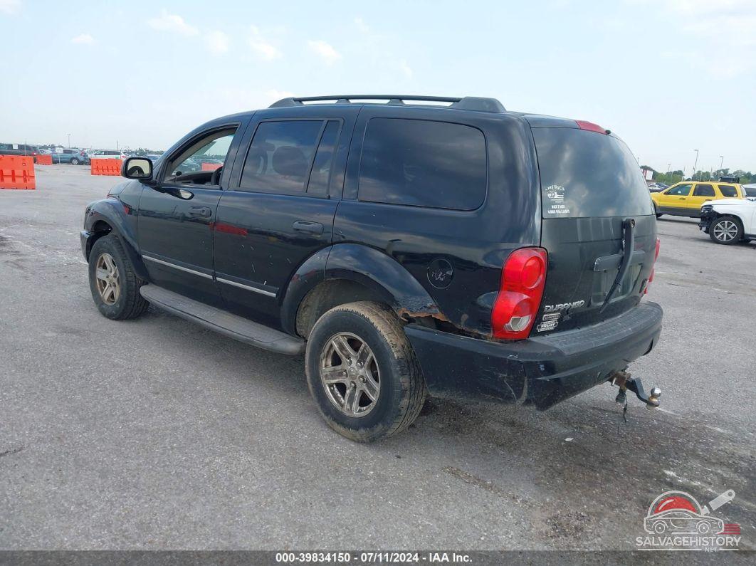 1D8HB58D84F137628 2004 DODGE DURANGO photo no. 3