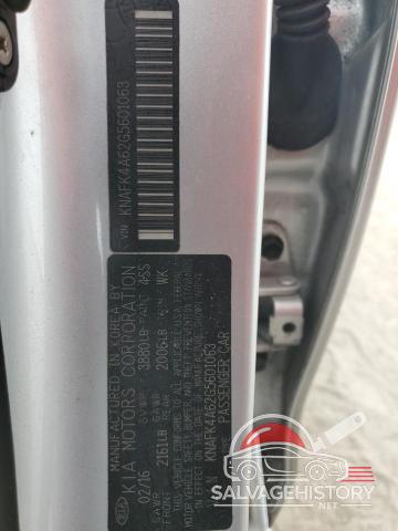 KNAFK4A62G5601063 2016 KIA FORTE photo no. 13