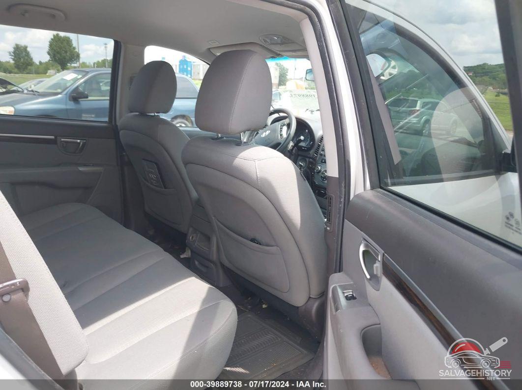 5XYZGDABXBG067146 2011 HYUNDAI SANTA FE photo no. 8