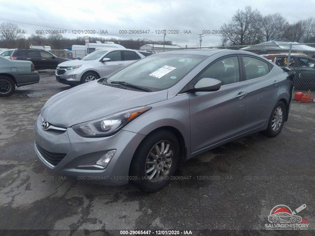 5NPDH4AE2FH618444 2015 HYUNDAI ELANTRA photo no. 2