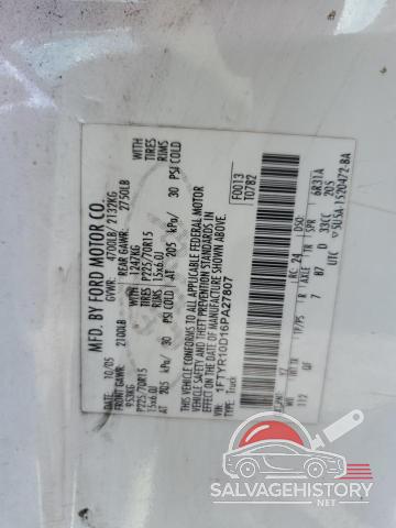 1FTYR10D16PA27807 2006 FORD RANGER photo no. 13