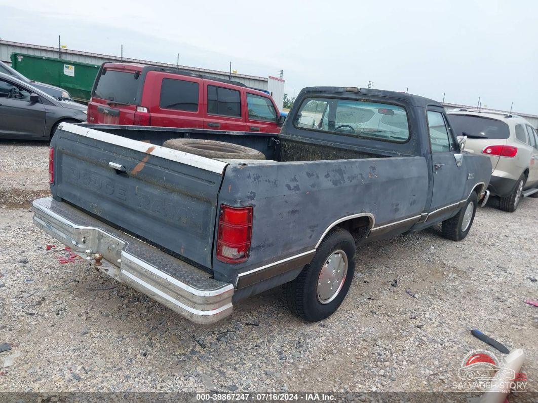 1B7FE06XXKS094184 1989 DODGE D-SERIES photo no. 4