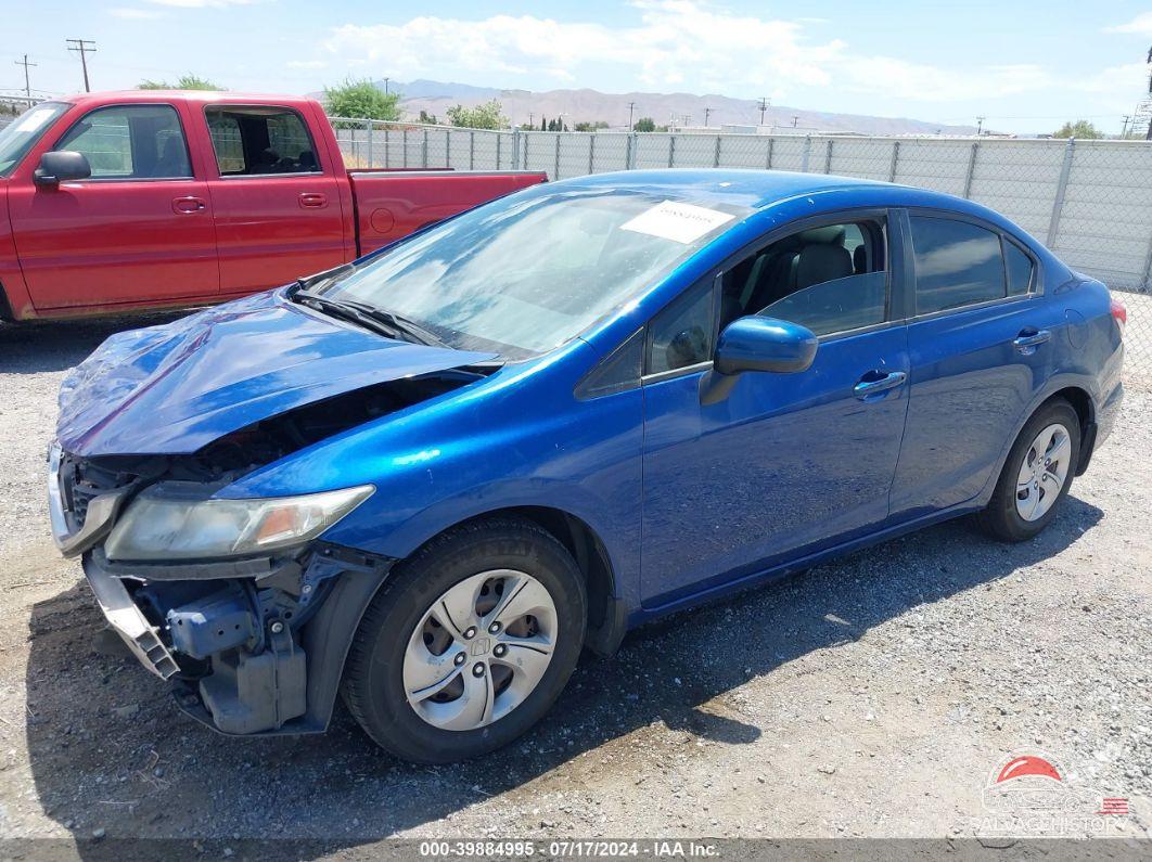 19XFB2F56FE228054 2015 HONDA CIVIC photo no. 2