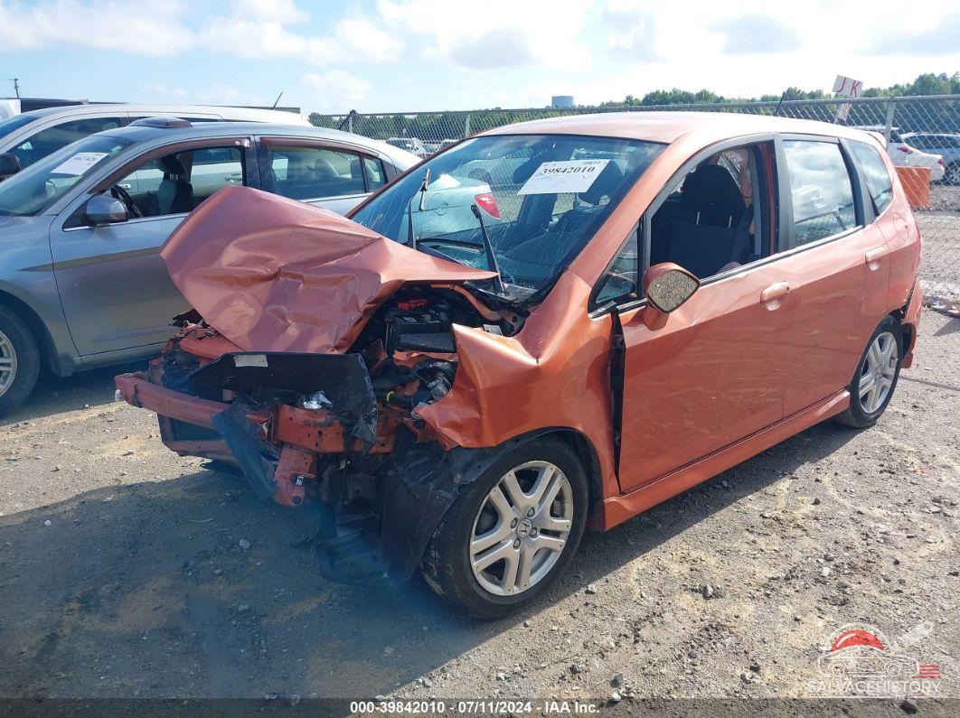 JHMGD38627S017022 2007 HONDA FIT photo no. 2