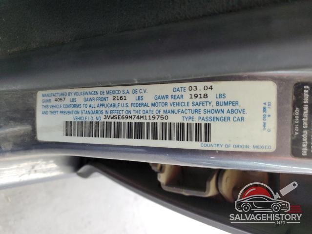 3VWSE69M74M119750 2004 VOLKSWAGEN JETTA photo no. 12