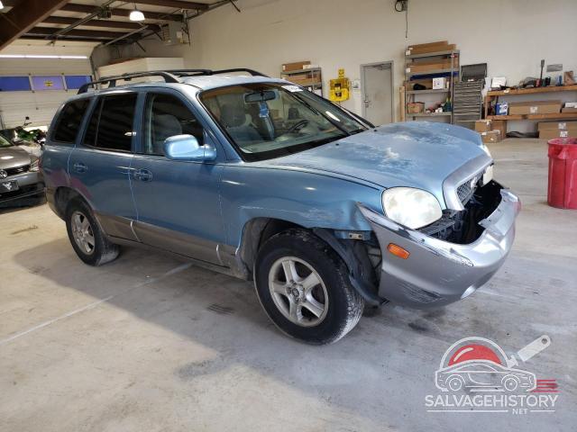 KM8SC73D54U671536 2004 HYUNDAI SANTA FE photo no. 4