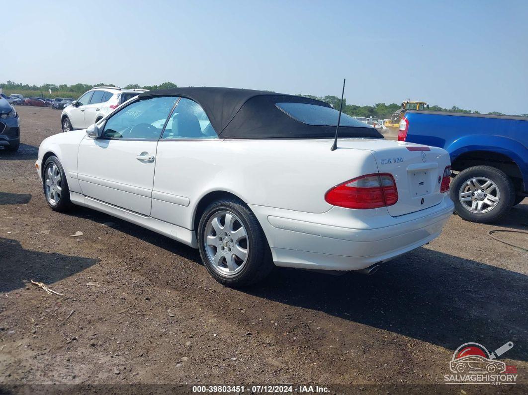 WDBLK65G42T116415 2002 MERCEDES-BENZ CLK 320 photo no. 3