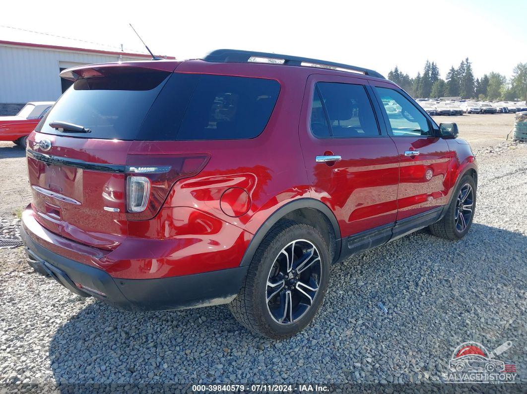 1FM5K8GT6EGA81921 2014 FORD EXPLORER photo no. 4