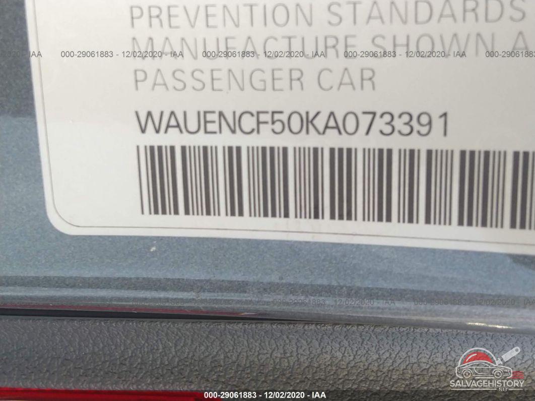 WAUENCF50KA073391 2019 AUDI A5 SPORTBACK photo no. 9