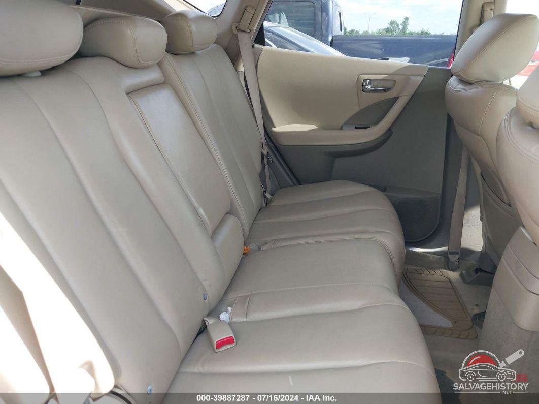 JN8AZ08T87W509404 2007 NISSAN MURANO photo no. 8