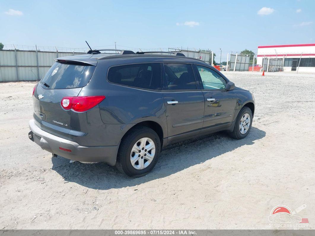 1GNER13D49S175103 2009 CHEVROLET TRAVERSE photo no. 4
