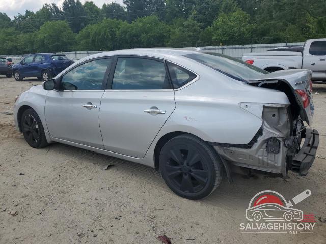 3N1AB7AP5KY220541 2019 NISSAN SENTRA photo no. 2