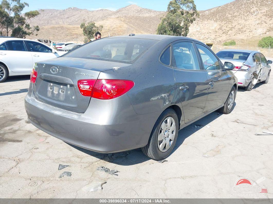 KMHDU46D48U302818 2008 HYUNDAI ELANTRA photo no. 4