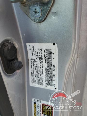 2HGFG1B6XBH511261 2011 HONDA CIVIC photo no. 12