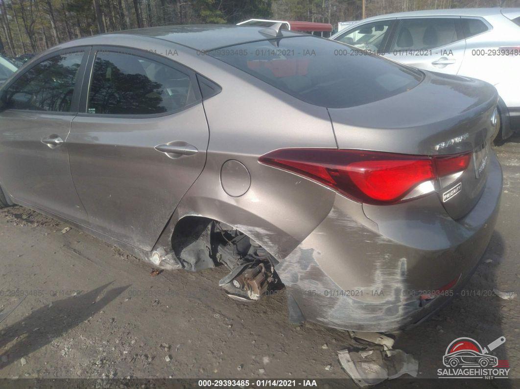 5NPDH4AE4FH633155 2015 HYUNDAI ELANTRA photo no. 6