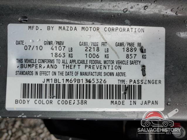 JM1BL1M69B1365326 2011 MAZDA MAZDA3 photo no. 12
