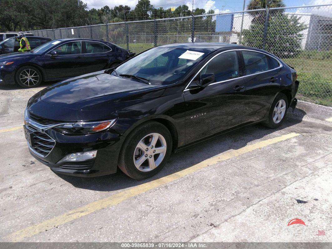 1G1ZD5ST1NF184460 2022 CHEVROLET MALIBU photo no. 2