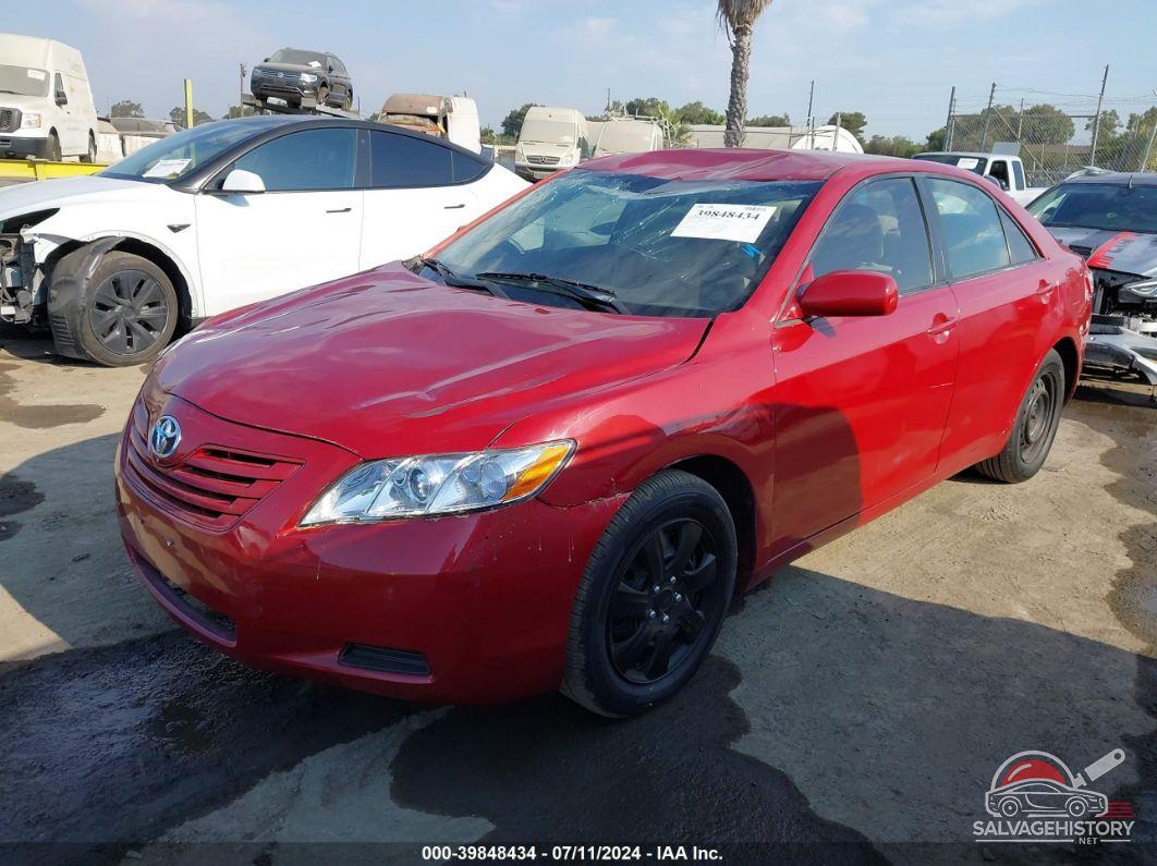 4T1BE46K57U007454 2007 TOYOTA CAMRY photo no. 2