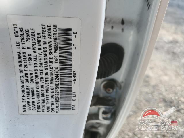 19XFB2F54DE244704 2013 HONDA CIVIC photo no. 13