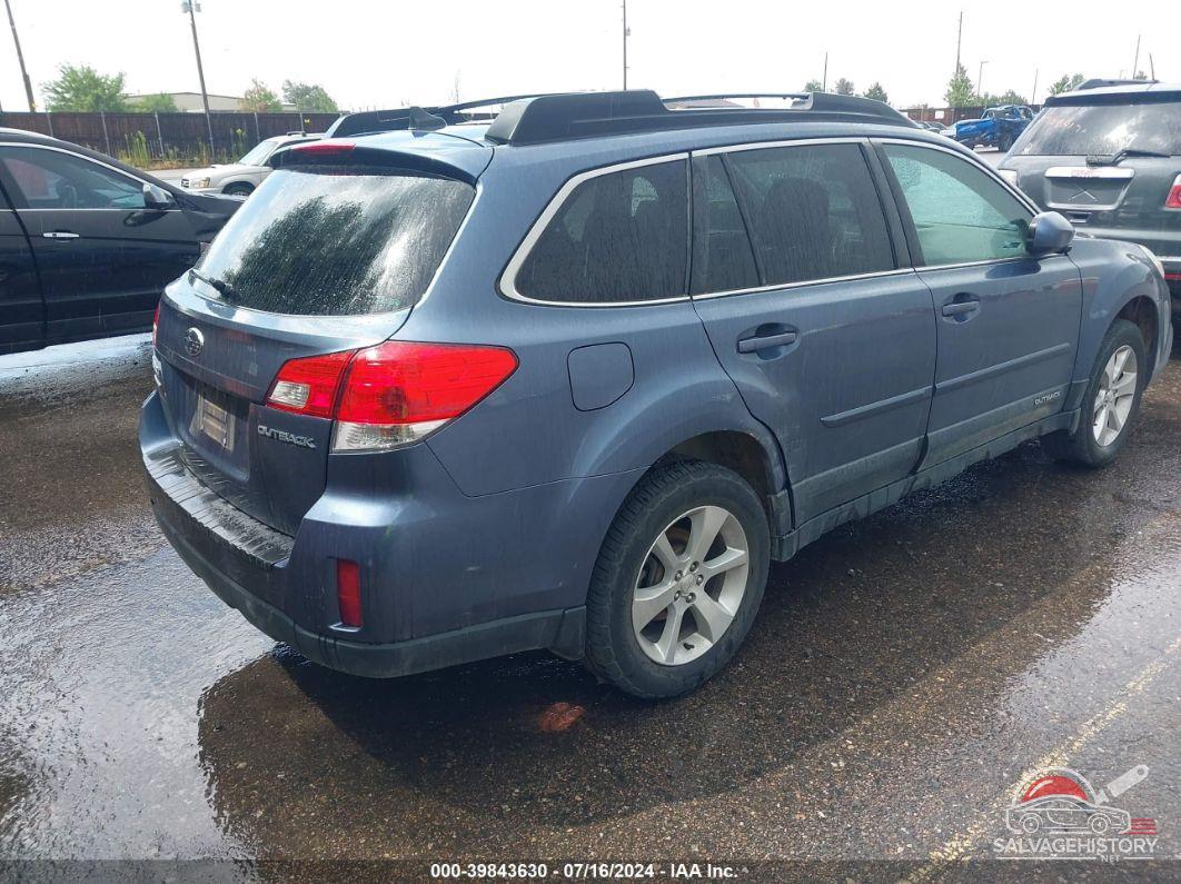 4S4BRCKC5D3237655 2013 SUBARU OUTBACK photo no. 4