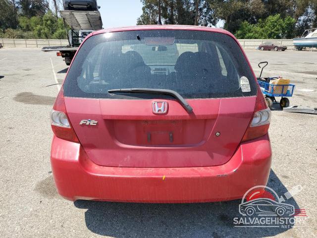 JHMGD38428S024861 2008 HONDA FIT photo no. 6