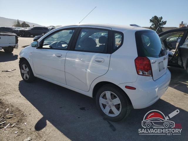 KL1TD66617B739254 2007 CHEVROLET AVEO photo no. 2