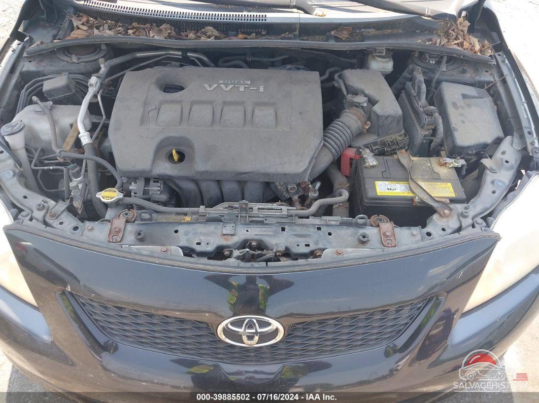 JTDBL40E49J017247 2009 TOYOTA COROLLA photo no. 10