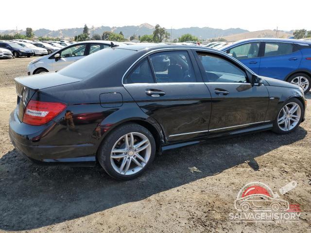 WDDGF4HB0CA729372 2012 MERCEDES-BENZ C-CLASS photo no. 3
