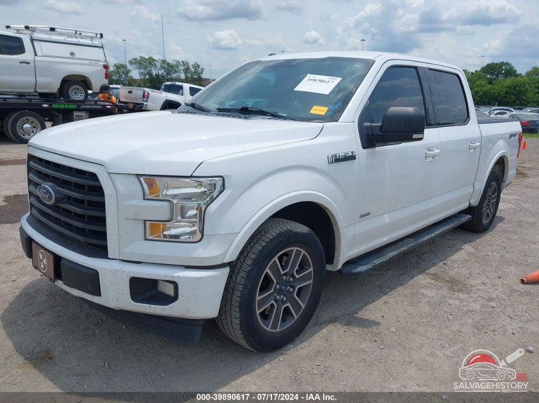 1FTEW1CP9HKC70122 2017 FORD F-150 photo no. 2