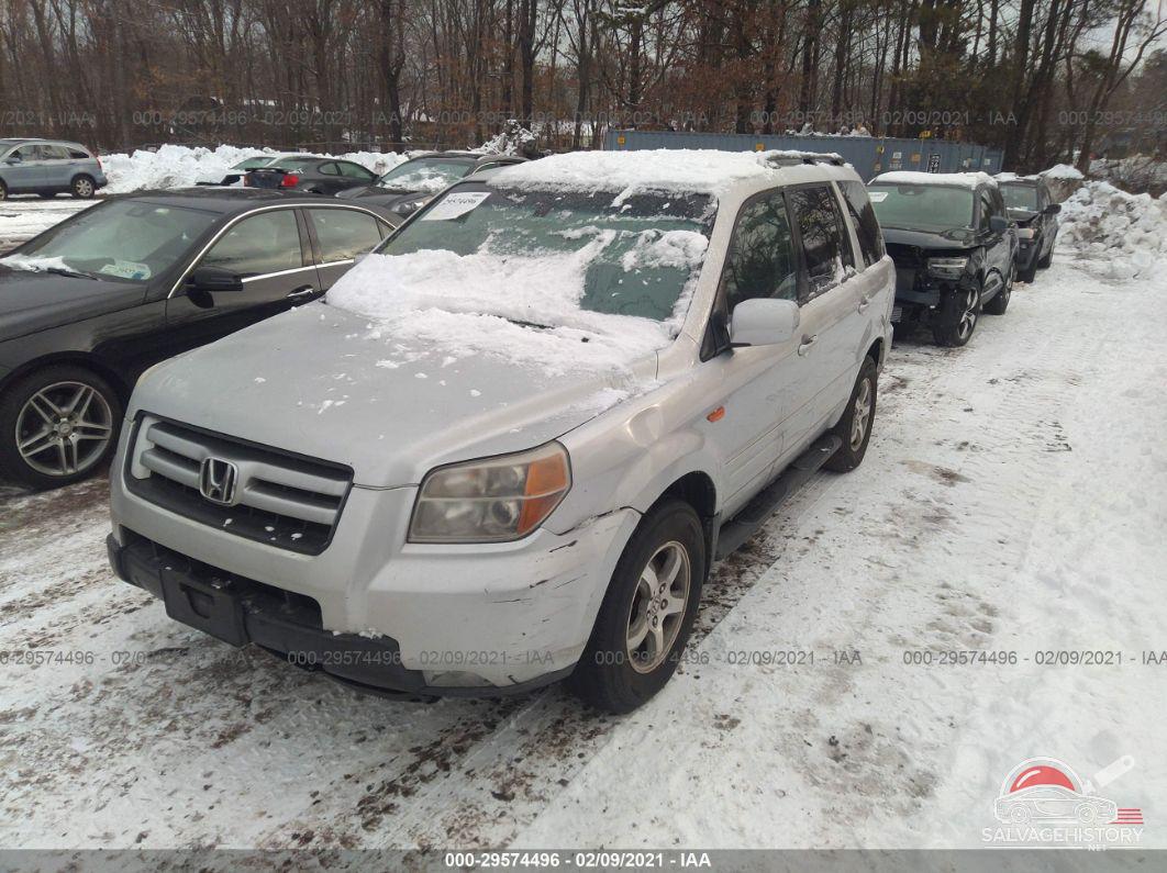 5FNYF186X7B008828 2007 HONDA PILOT photo no. 2