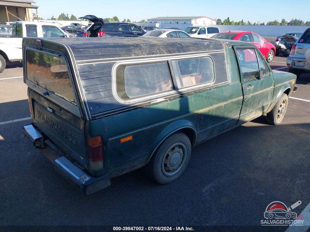 1V1KG0174CV018785 1982 VOLKSWAGEN RABBIT photo no. 4