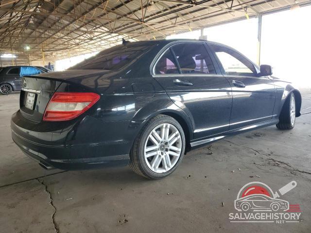 WDDGF54X59F206965 2009 MERCEDES-BENZ C-CLASS photo no. 3